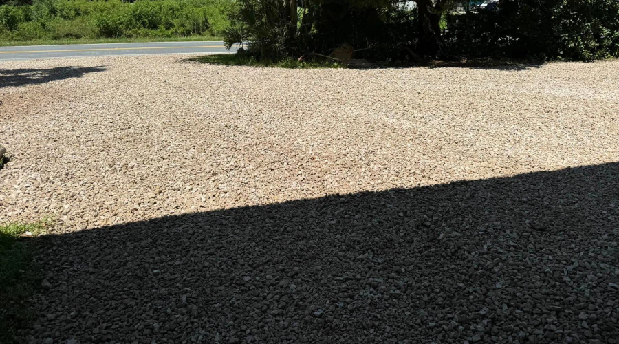 gravel driveway